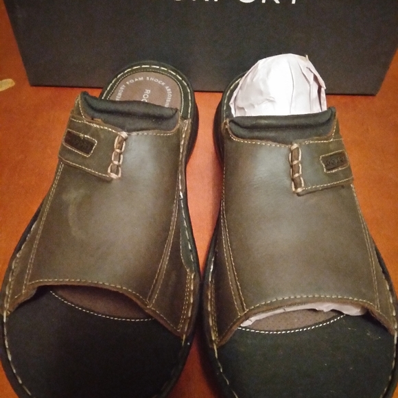 MEN'S NIB ROCKPORT DARWYN SLIDE 2 H80304 - Picture 4 of 10